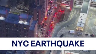 Rare earthquake rattles New York City