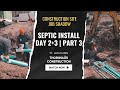 Septic Install | Construction Site Job Shadow | Uni.Cabin |Day 2 + 3 Part 3 4k
