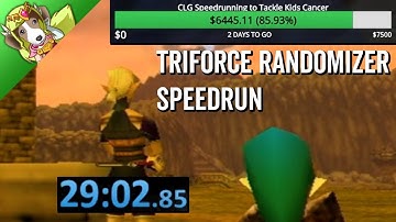 Triforce Randomizer Speedrun - ZFG Stream Highlights