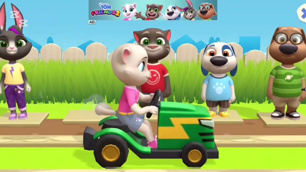 My Talking Tom and Friends – Tom Eats Rainbow Food! 🌈🍭