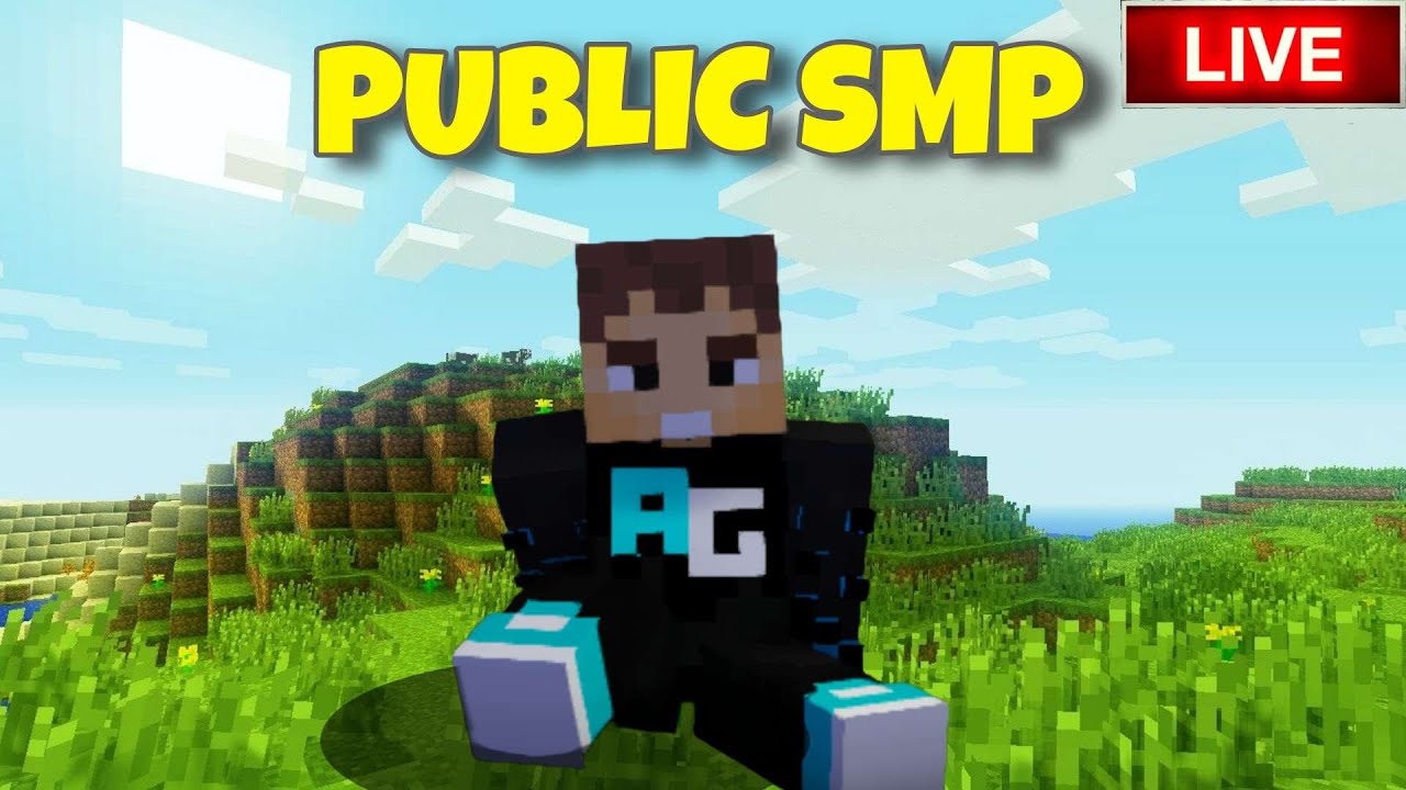 MINECRAFT LIVE || PUBLIC SMP LIVE | JAVA + PE | 24/7 | FREE TO JOIN ...