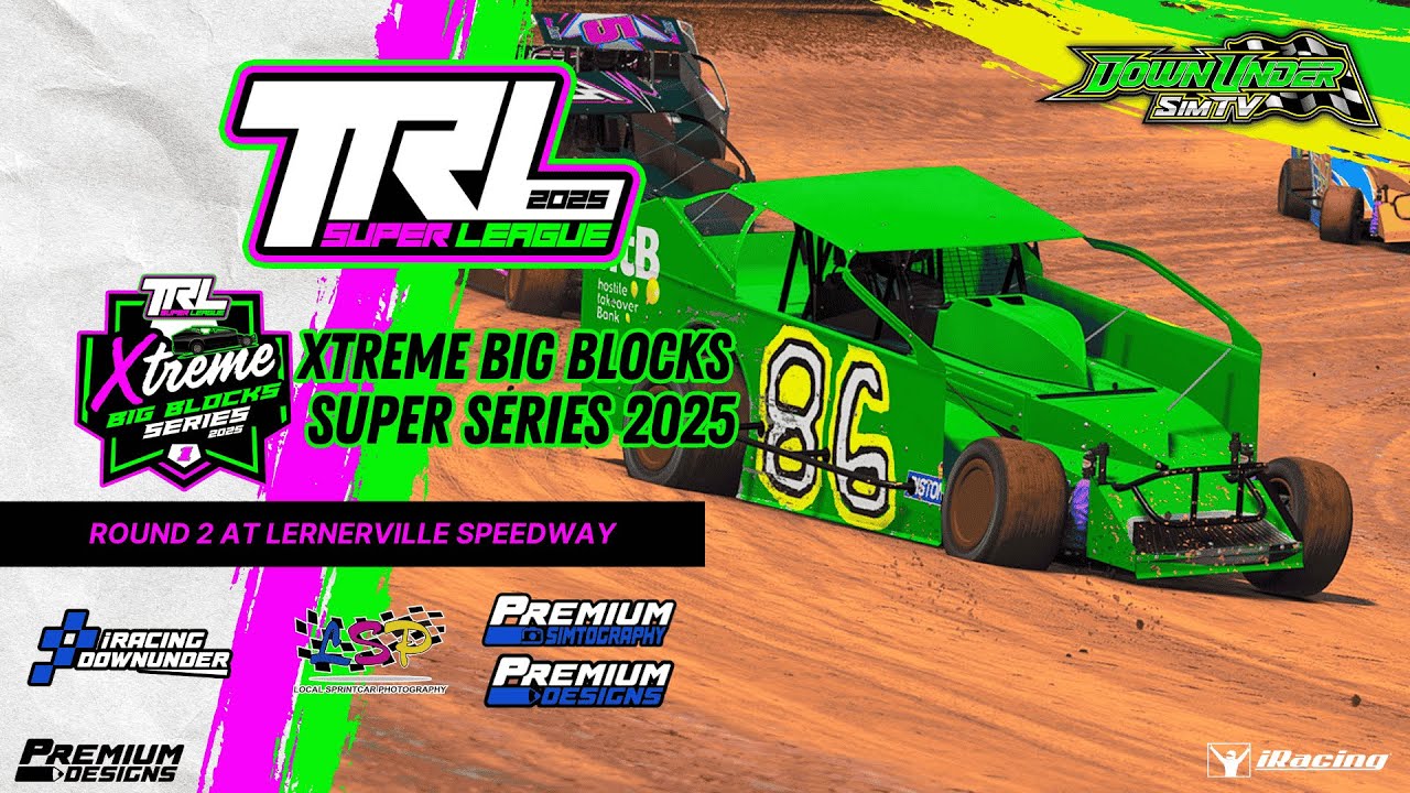 TRL // Xtreme Big Blocks Super Series 2025 // Round 2 At Lernerville Speedway