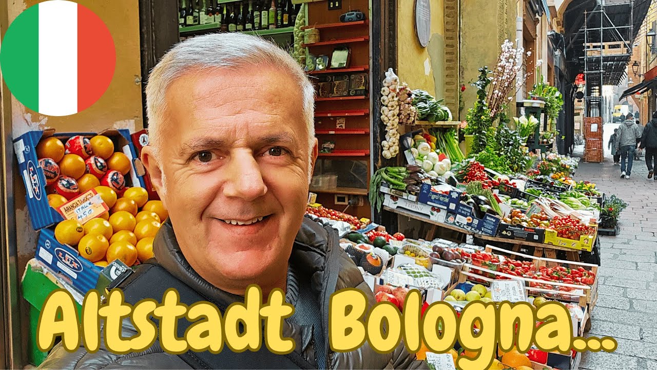 BOLOGNA am Mittag und meine tolle Unterkunft...
