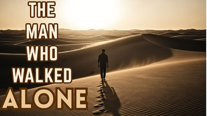 The Man Who Walked Alone — And Built an Empire in Silence | A Speech That Speaks to Every Broken Man