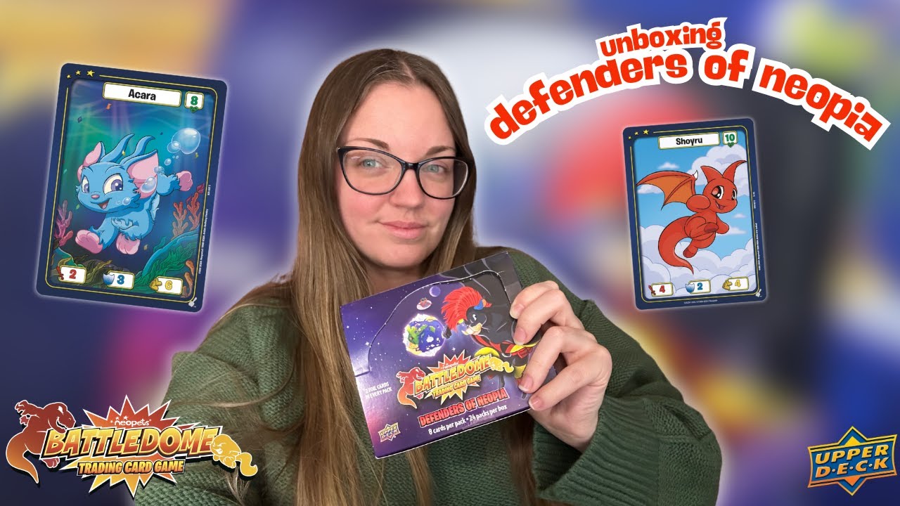 Neopets Battledome | Defenders of Neopia Box Opening Neopets Battledome | Defenders of Neopia Box Opening