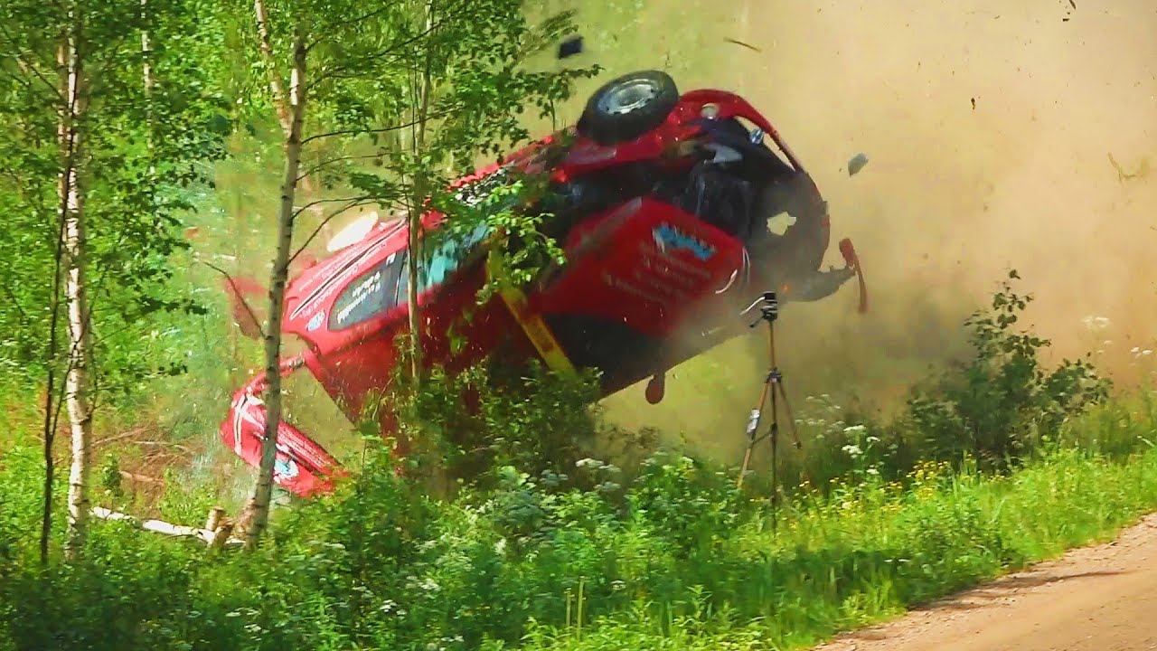 Finnish Rally Crashes & Action 2021