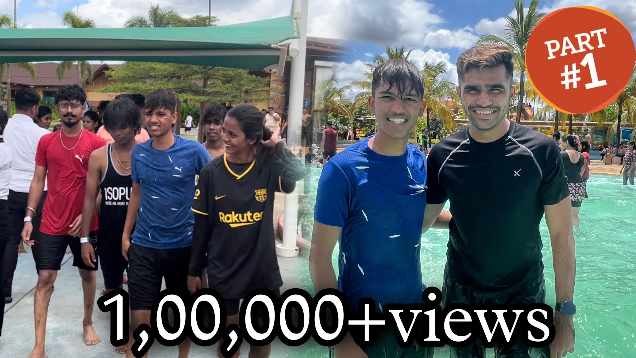 Part-01.Pubg king Shreeman legendn सोबत water park मघे जबरदस्त मज्जा आणि गप्पा