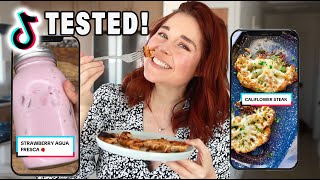 I Tested VIRAL TIKTOK Recipes So You Don't Have To!
