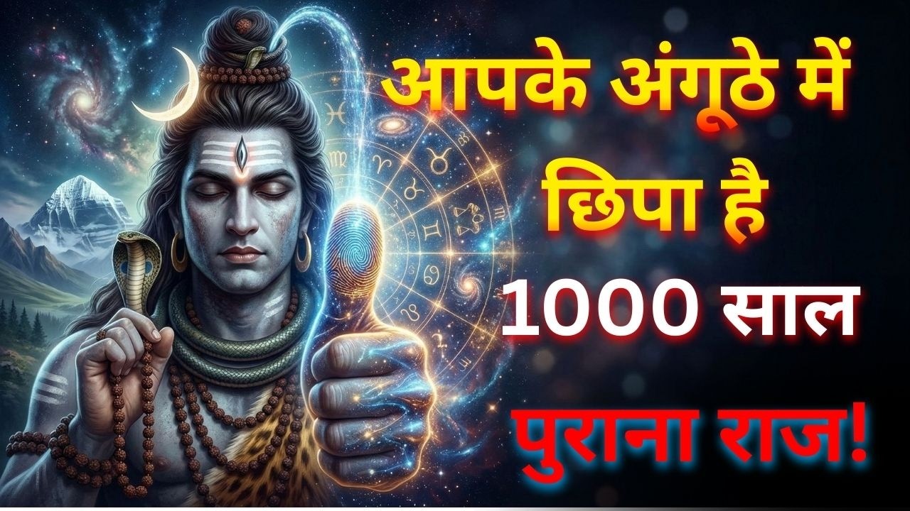 महादेव का अंतिम संकेत: आपके अंगूठे में छिपा है 1000 साल पुराना राज!