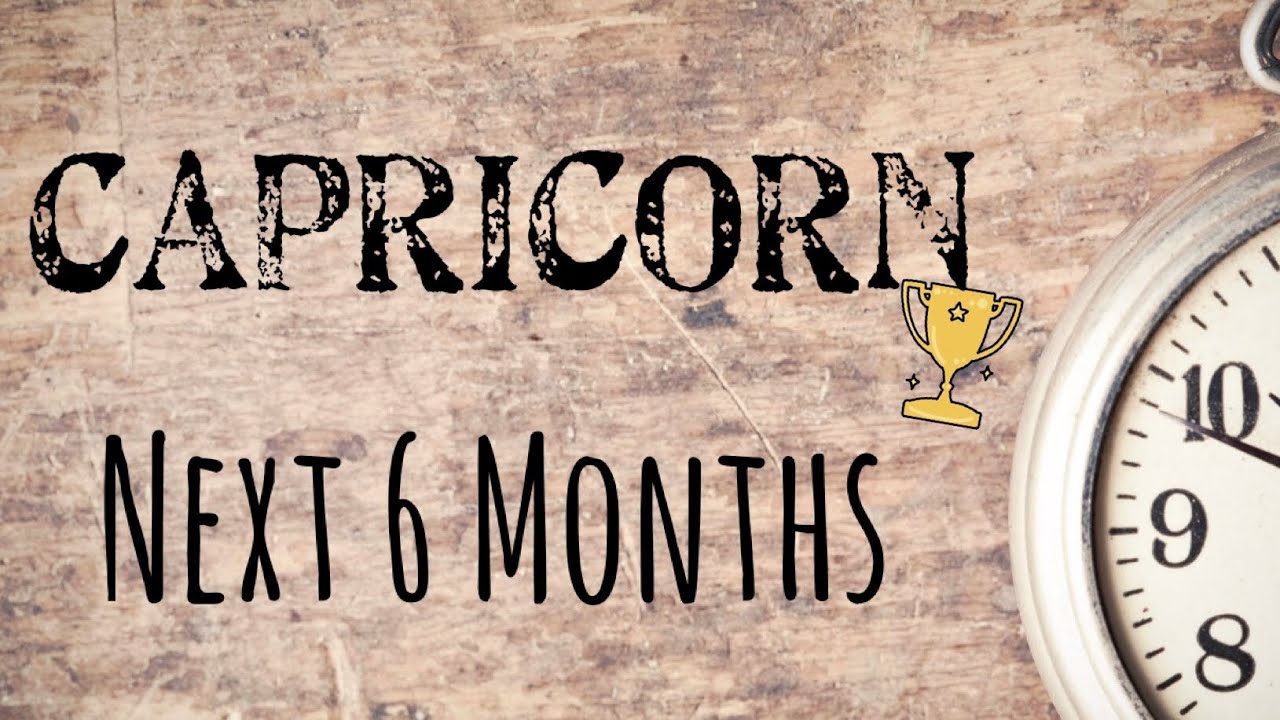 CAPRICORN ♑️ NEXT 6 MONTHS 💰💖 THIS IS BIG! Victory & Success.