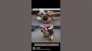 10th Planet Jiujitsu Brown Belt Side Control Escape to Sweep