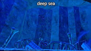 Deep sea event in Gold spooky terror and runing away from monsters