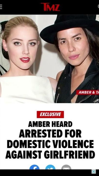 AMBER LYING ON RECORD FOR BEING BOOKED FOR MISDEMEANOR DV TOWARDS TASYA VAN REE —PERJURY IS A CRIME.