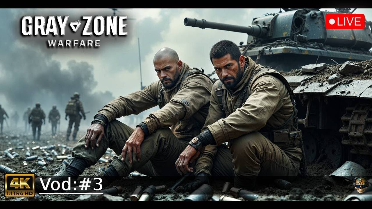 Vod #3💀 6 Locations Gray Zone Warfare 👇 Time Stamps In Description 👇 4K- 