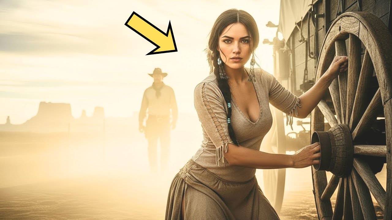 Ковбой помог апачке починить повозку; на рассвете всадники окружили её хижину