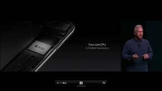 A10 Fusion Chip Presentation Apple Keynote Spanish Subles
