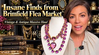 My Best Brimfield Jewelry Haul Yet | Vintage & Antique Treasures