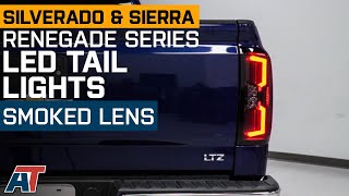 2014-2018 Silverado 1500 Renegade Series V2 Sequential LED Tail Lights Review & Install