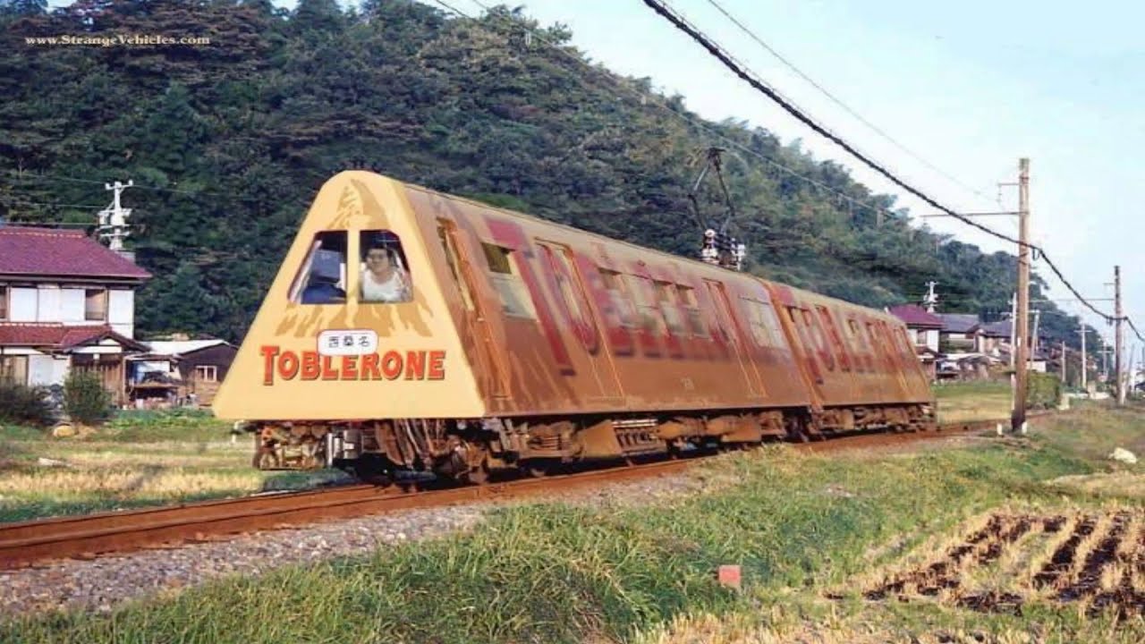 Toblerone Train evolution - YouTube