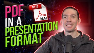 How to use a PDF in a presentation format (Adobe Reader) screenshot 5