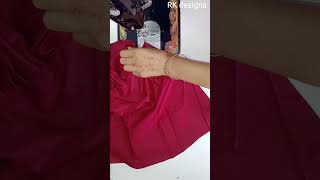 Beautiful Frill Sleeve Design Tutorial ✨ #shorts #stitching#sewing#sleevedesign#fashion#viral