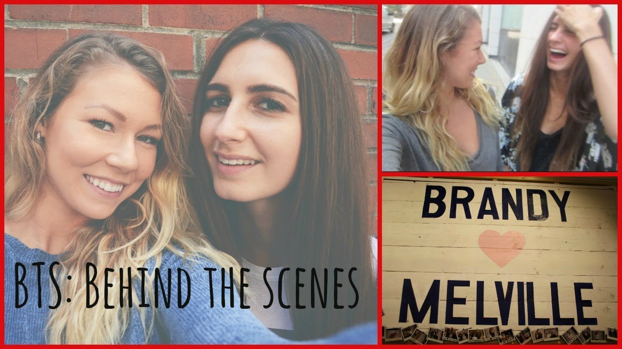 VLOG Brandy Melville Behind the Scenes Feat. Catherine Belle YouTube