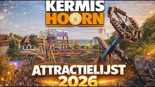 Kermis Hoorn 2026 Attractielijst