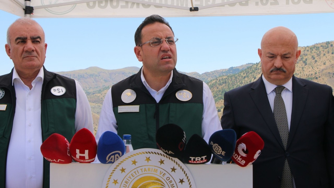 Bakan Yardımcısı Ebubekir Gizligider Adıyaman’da konuştu: ‘Koçali Barajı 2028'de tamamlanacak’