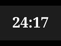 24 Minutes 17 Seconds Timer