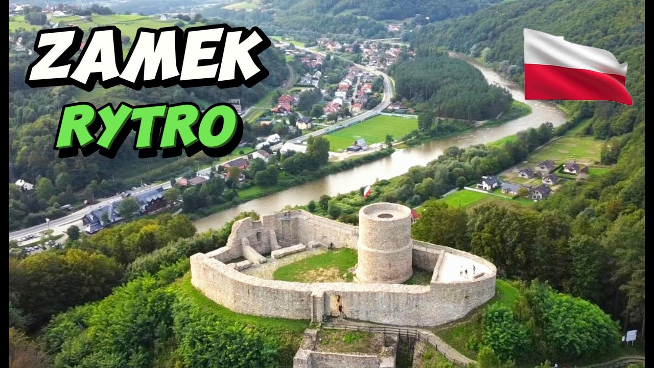 Zamek w Rytrze. Dolina popradu. Polska z Gory