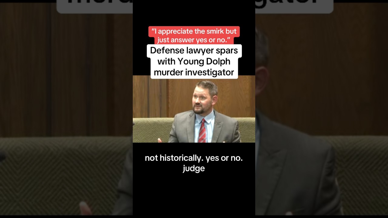 Defense Lawyer Spars w/ Young Dolph Murder Investigator