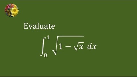 2022 MIT Integration Bee, qualifying test question # 12