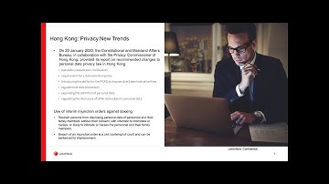 Regulatory Compliance Webinar Series: Compliance Conversations on Privacy in Hong Kong