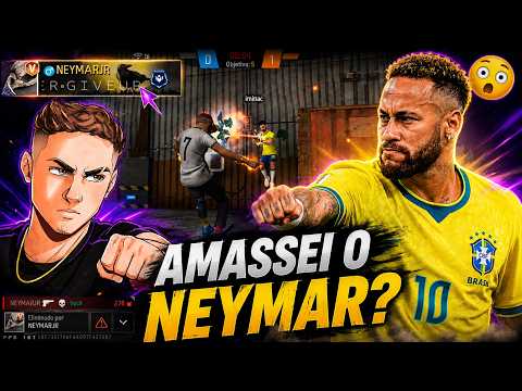 I PLAYED AGAINST NEYMAR IN FREE FIRE GLADIATORS! 😳