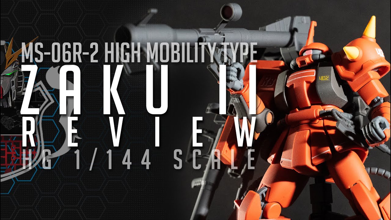 HG Johnny Ridden Zaku | Gunpla Review