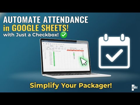 🚀 Automate Attendance in Google Sheets with Just a Checkbox! ✅