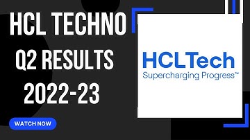 HCL technologies Q2 results || FY 2022-23 || HCL TECH
