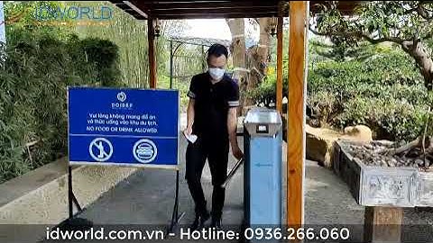 Giải pháp kiểm soát vé ra vào bằng Qrcode cho khu Resort
