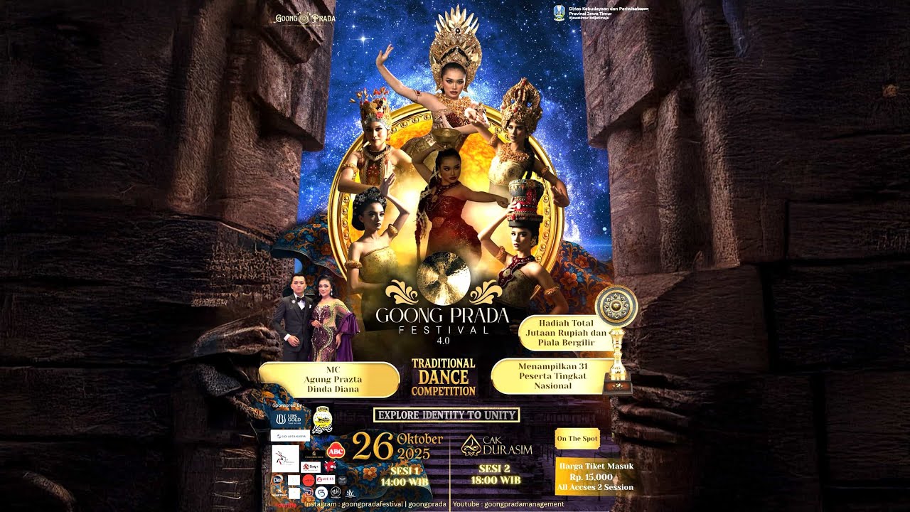 GP Fest 4.0 - Traditional Dance Competition - GOONG PRADA Festival - Minggu, 26 Oktober 2025