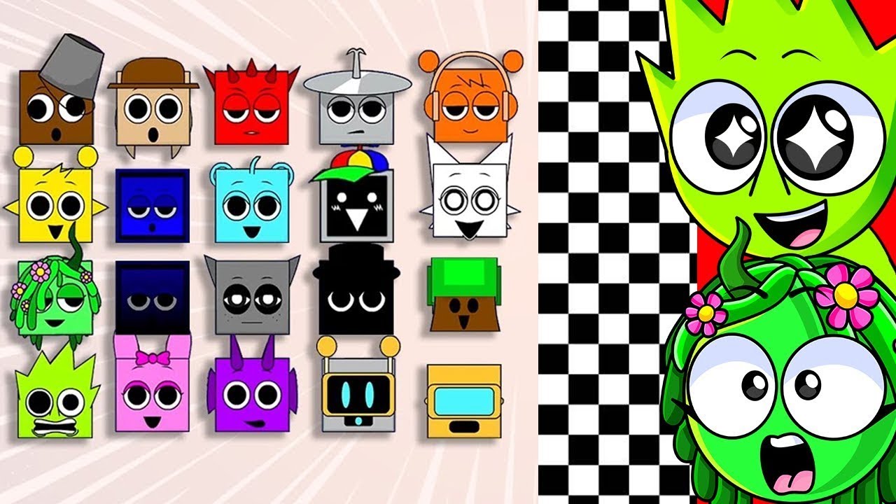 Sprunki Square Race: Who Will Win