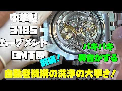 Today's Repair Request! Chinese-made 3185 Movement in a GMT-style