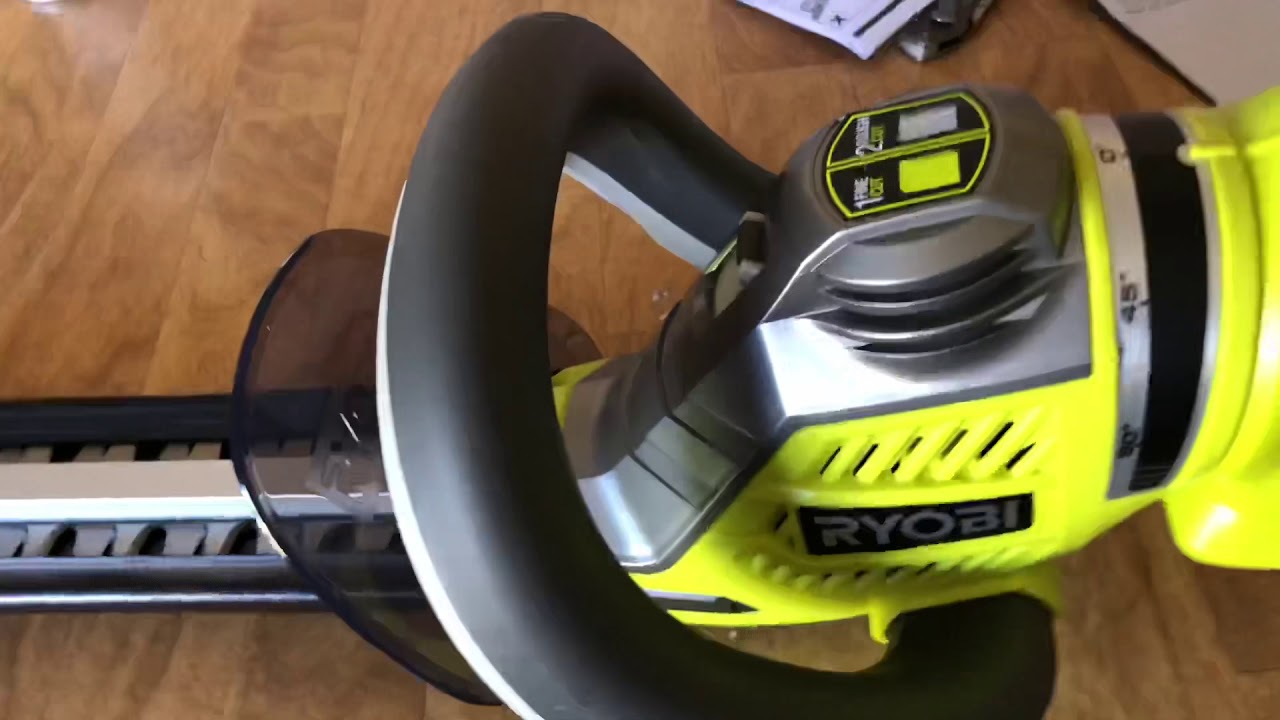 ryobi hedge trimmer 36v