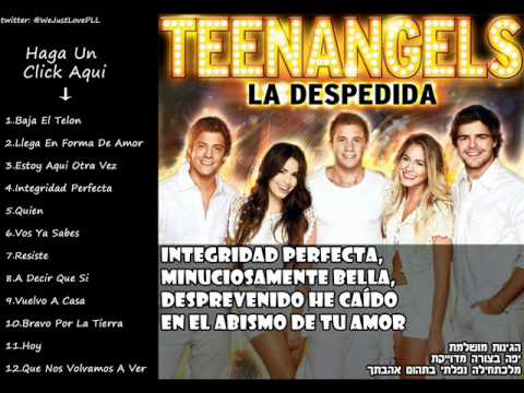 4.Integridad Perfecta - Teen Angels La Despedida  LETRA+DESCARGAR (Album Interactivo) מתורגם