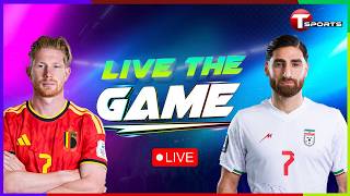 LIVE | Belgium vs Iran | Live The Game  | FIFA World Cup 2026 screenshot 1