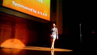 "Now I Can Die" MONMOUTH'S GOT TALENT FALL 2010