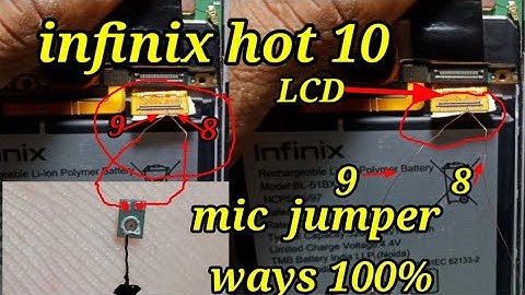 Infinix hot 10(x682) mic ways jumper 100% easy & infinix hot 10 mic not working jumper solution easy