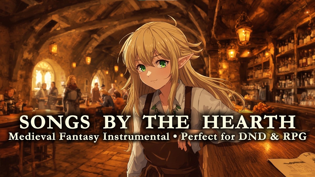 Epic Fantasy Tavern Vibes 🍻 Instrumental for DND, RPG, Worldbuilding