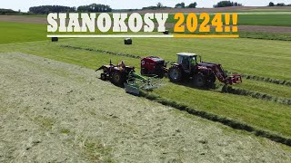 🔥KLIMATYCZNE SIANOKOSY 2024!!!🔥AKCJA NA 3 CIĄGNIKI🔥URSUS, ZETOR, MASSEY FERGUSON🔥GrNIEMOTKO!