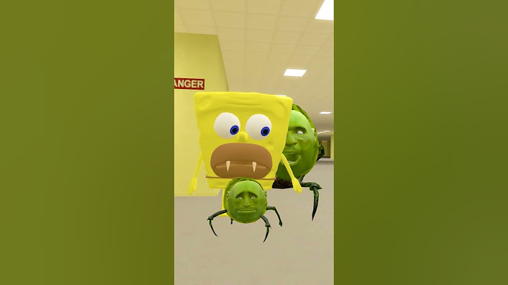 Beware! SpongeBob is Lurking Behind the Wall! 😱 P6 #meme #gmod