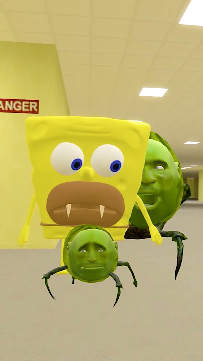 Beware! SpongeBob is Lurking Behind the Wall! 😱 P6 #meme #gmod